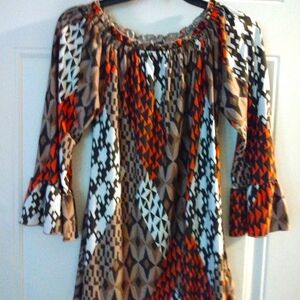 Women's "Urban Mango" Blouse Size- Medium